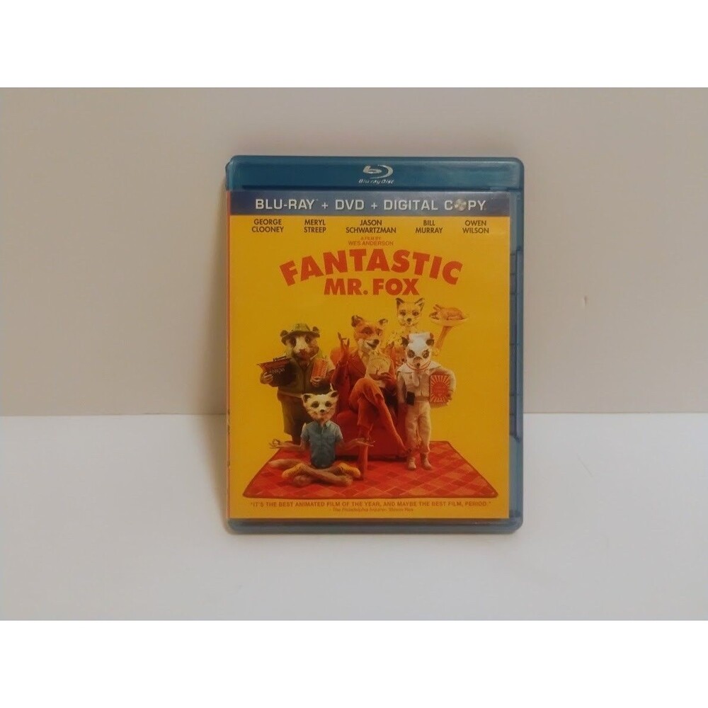 2009 20TH CENTURY FOX FANTASTIC MR. FOX BLU RAY DVD DIGITAL READ DESC!!!!